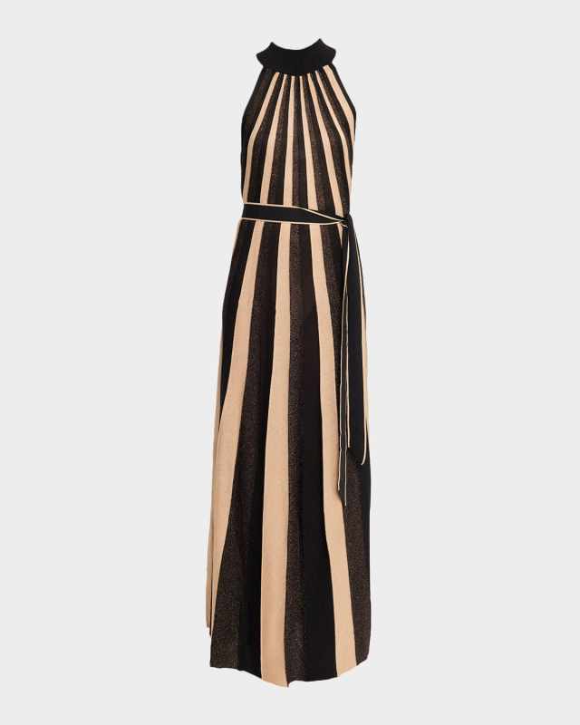 Hypnotic Halter Midi Dress